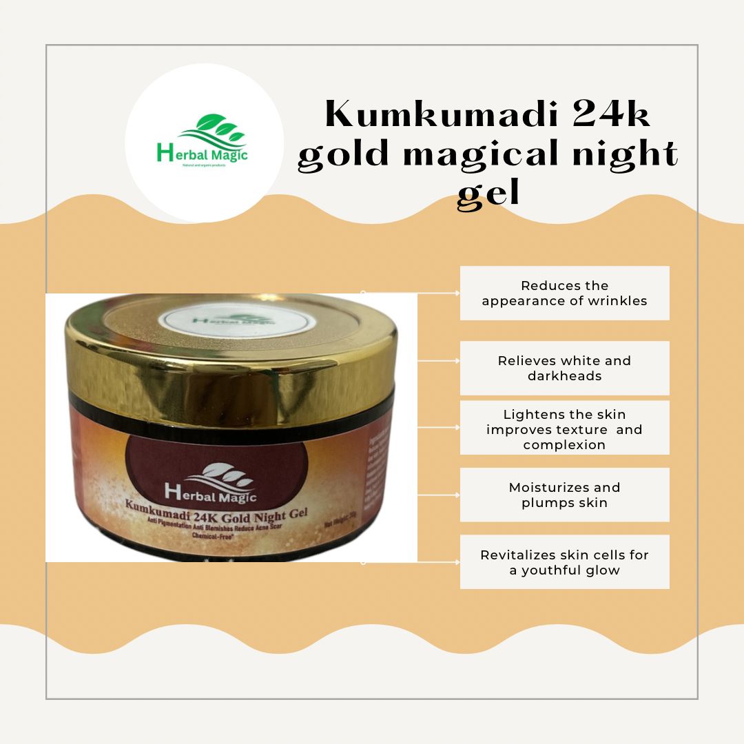 Kumkumadi 24K Gold Night Gel